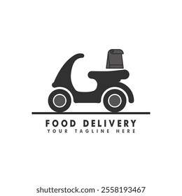 Food delivery catering fast food logo vector icon