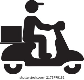 Food delivery Courier Service Food delivery, Delivery man, food, service Vector