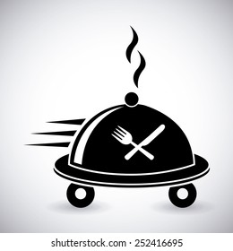 food delivery design, vector illustration eps10 graphic 