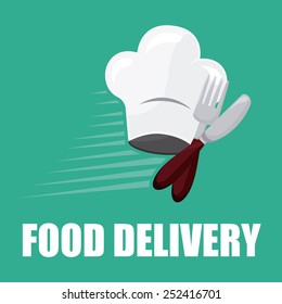 food delivery design, vector illustration eps10 graphic 