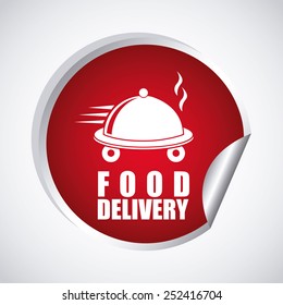 food delivery design, vector illustration eps10 graphic 