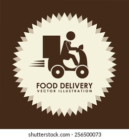 food delivery design, vector illustration eps10 graphic 