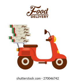 food delivery design, vector illustration eps10 graphic 