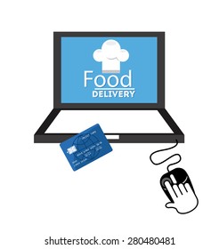 food delivery design, vector illustration eps10 graphic 