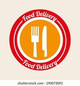 food delivery design, vector illustration eps10 graphic 
