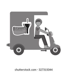 food delivery design, vector illustration eps10 graphic 