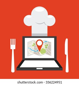 food delivery design, vector illustration eps10 graphic 