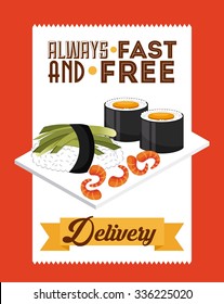 food delivery design, vector illustration eps10 graphic 