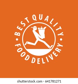food delivery design, vector illustration