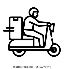 Food Delivery Icon Element For Design