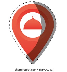 food delivery icon image vector illustration design 