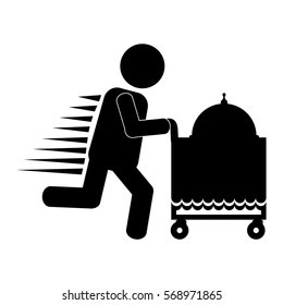 food delivery icon image vector illustration design 