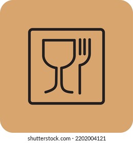 icono de entrega de alimentos , icono de embalaje