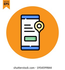 Food Delivery icon vector design. Restaurant symbol for your website design, logo, app, UI. Eps10 vector illustration.