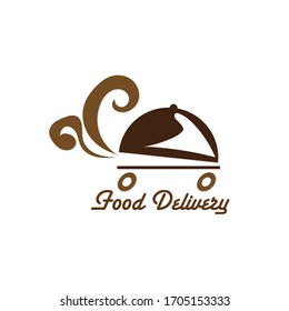 food delivery icon vector graphic element sign logo