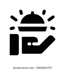 food delivery icon. vector line icon for your website, mobile, presentation, and logo design.