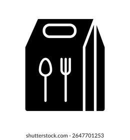 Food delivery icon vector set. Takeaway food illustration sign collection. fast food symbol or logo.