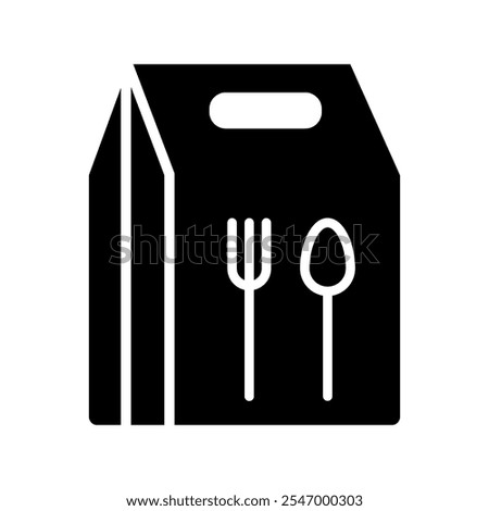 Food delivery icon vector. Takeaway food illustration sign. fast food symbol. Restaurant on wheels logo.