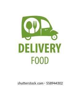 food delivery, icons, logo and illustrations