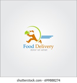 Food delivery logo