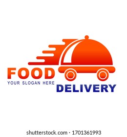 Food Delivery Logo Design Vector Stock Vector (Royalty Free) 1701361993 ...