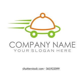 Food Delivery Logo Icon Vector