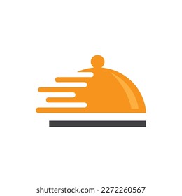 Food delivery logo images illustration design