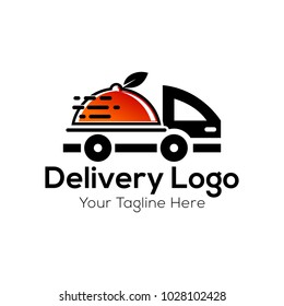 Food Delivery Logo Vector