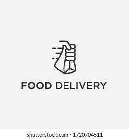 food delivery logo / food vector