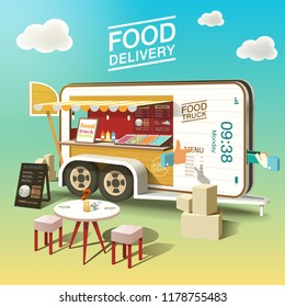 Food Delivery Mobile Phone