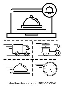 food delivery order online and transport