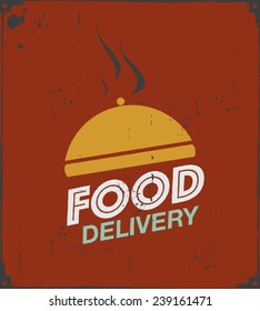 Food delivery poster