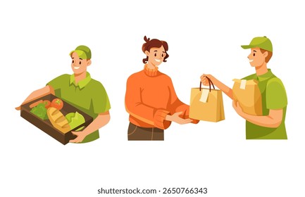 The Food Delivery Process Each Step from Preparation to Final Delivery at Your Home