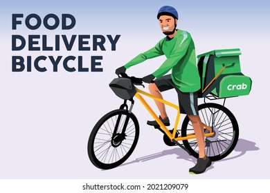 food delivery on cycle