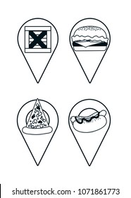 Food delivery service collection