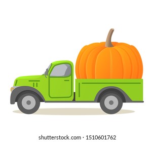 3,958 Pumpkin truck Images, Stock Photos & Vectors | Shutterstock