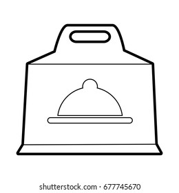 food delivery vector illustration
