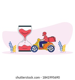 Food Delivery Vector Illustration.
Premium Home food delivery service concept Illustration and Free food delivery Vector Art