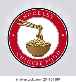Food design over gray background, vector illustration