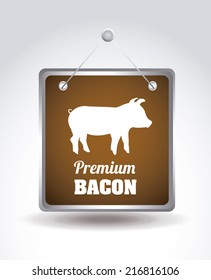 food design over gray background vector illustration
