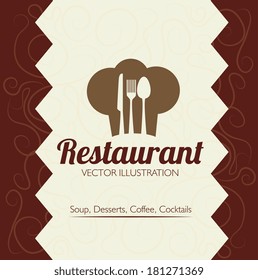 food design over red background vector illustration