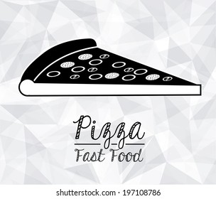 Food design over white background, vector illustration