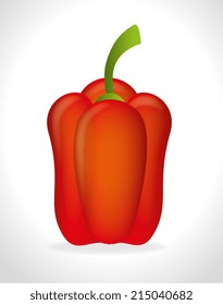 Food design over white background, vector illustration