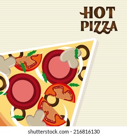 food design over white background vector illustration