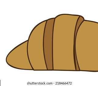 Food design over white background, vector illustration