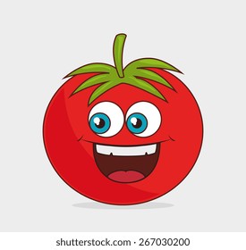 Food design over white background, vector illustration.