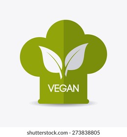 Food design over white background, vector illustration.