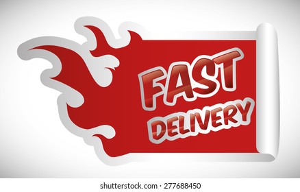 Food design over white background, vector illustration.