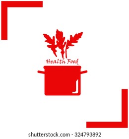 Food design over white background, vector illustration