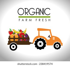 Food design over white background,vector illustration.
